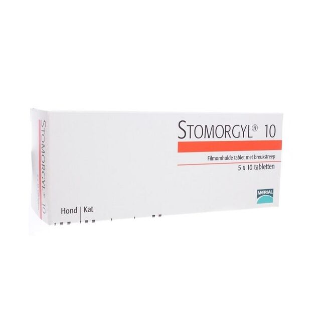 STOMORGYL 10 MG - 20 COMPRIMATE