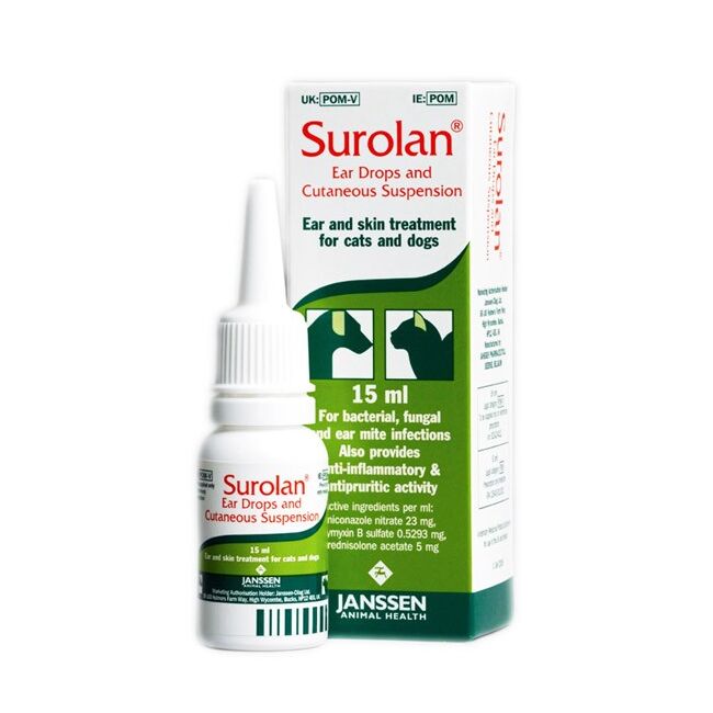 SUROLAN SOLUTIE OTICA - 15 ML