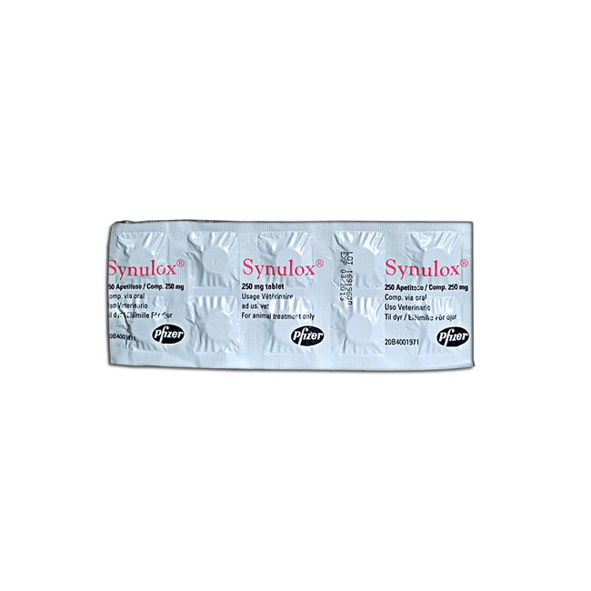 SYNULOX  250 MG - 10 TABLETE