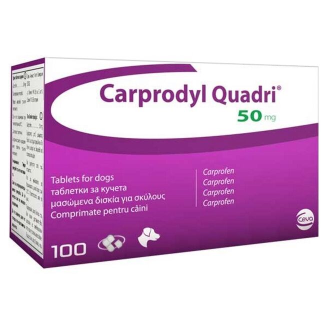 CARPRODYL QUADRI 50 MG - 100 COMPRIMATE BLISTER