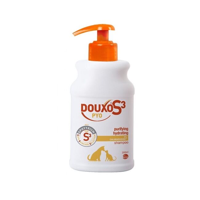 DOUXO PYO S3 SAMPON CU CLOREXIDINA - 200 ML