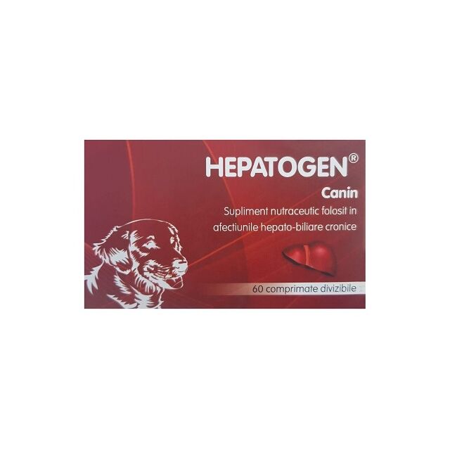 HEPATOGEN CANIN - 60 COMPRIMATE