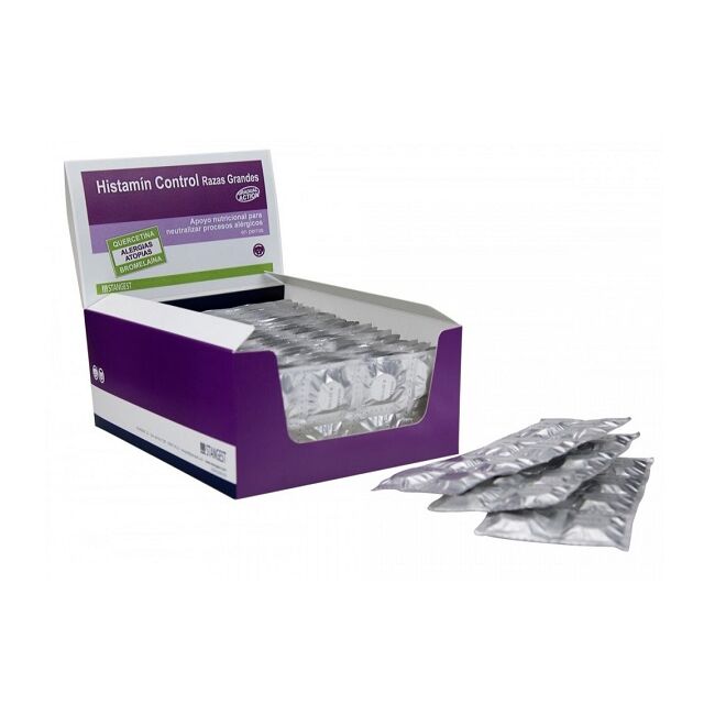 HISTAMIN CONTROL LARGE BREED DOGS - 240 TABLETE (30 BLISTERS - 8 TABLETE)