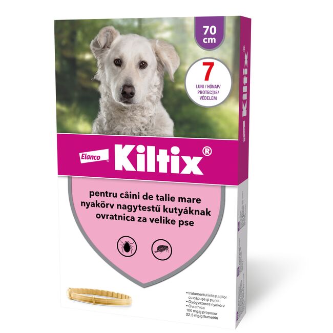 KILTIX G 70 CM - ZGARDA ANTIPARAZITARA CAINE