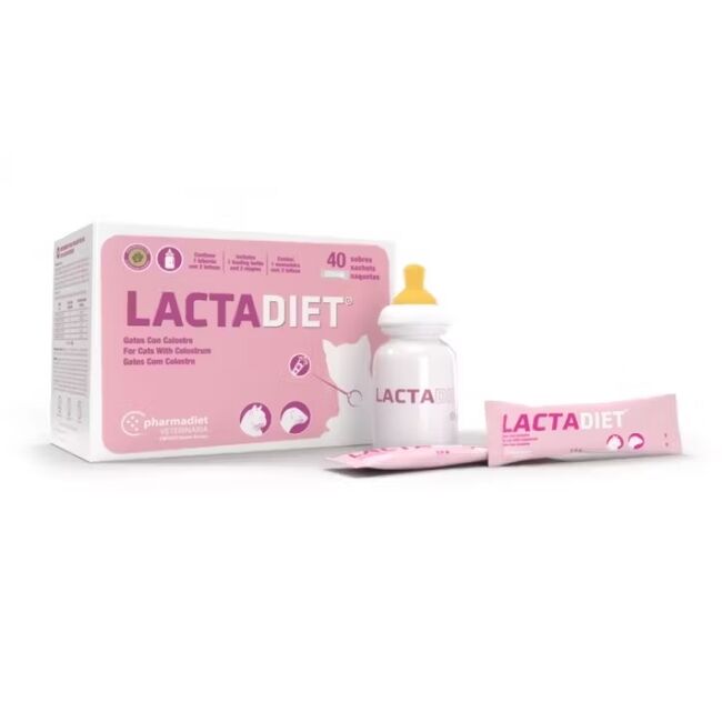 LactaDIET PISICI 40 plicuri x 7.5 g