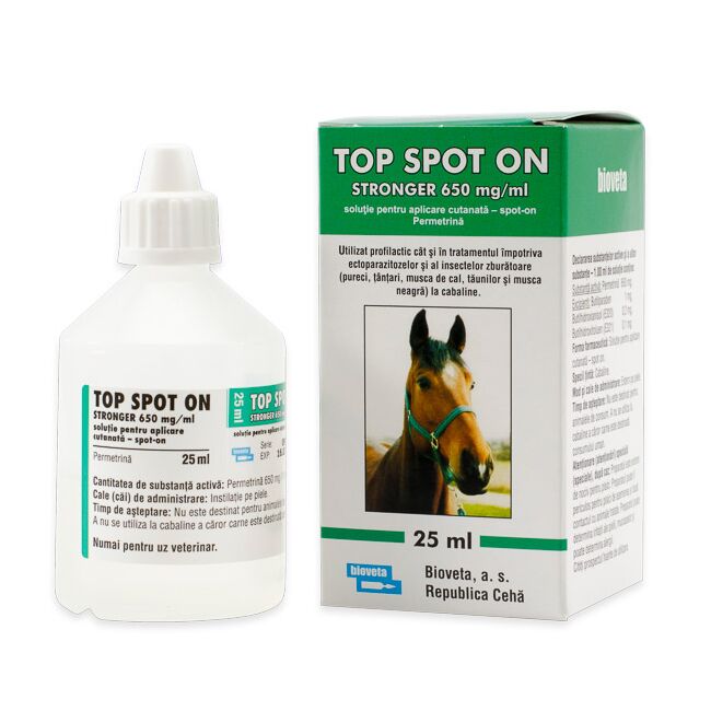 TOP SPOT ON STRONGER PENTRU CABALINE - 25 ML