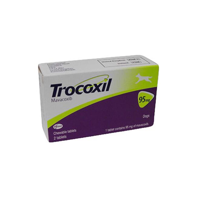 Trocoxil 95 mg - 2 Tablete Masticabile