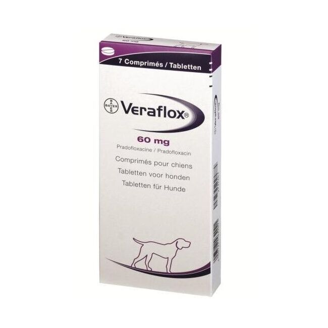 VERAFLOX FLAVORED 60 MG - 7 TABLETE