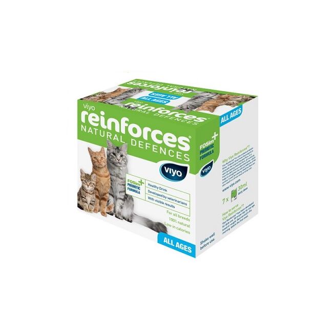 VIYO REINFORCES FOR CATS ALL AGES - 7 x 30 ML