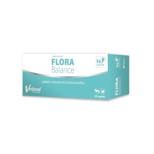 VetFood  FLORA BALANCE - 120 CAPSULE