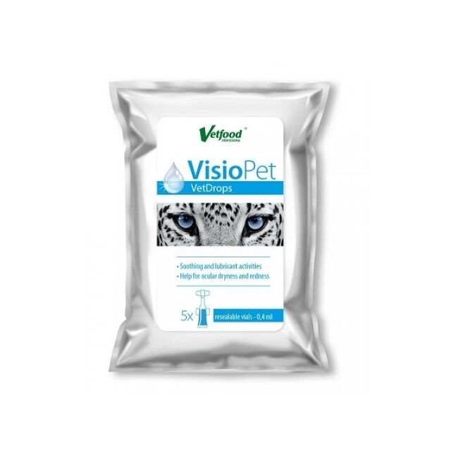 VetFood VISIOPET VETDROPS - 5 FIOLE